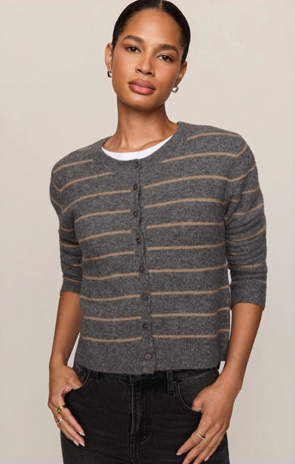 Medlina Stripe Cardigan