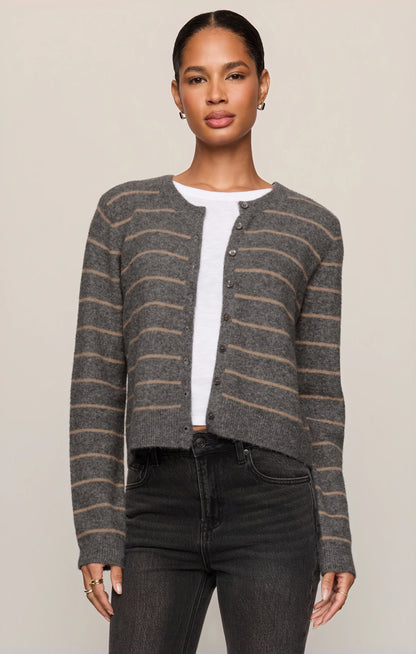 Medlina Stripe Cardigan