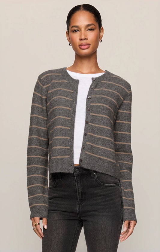 Medlina Stripe Cardigan