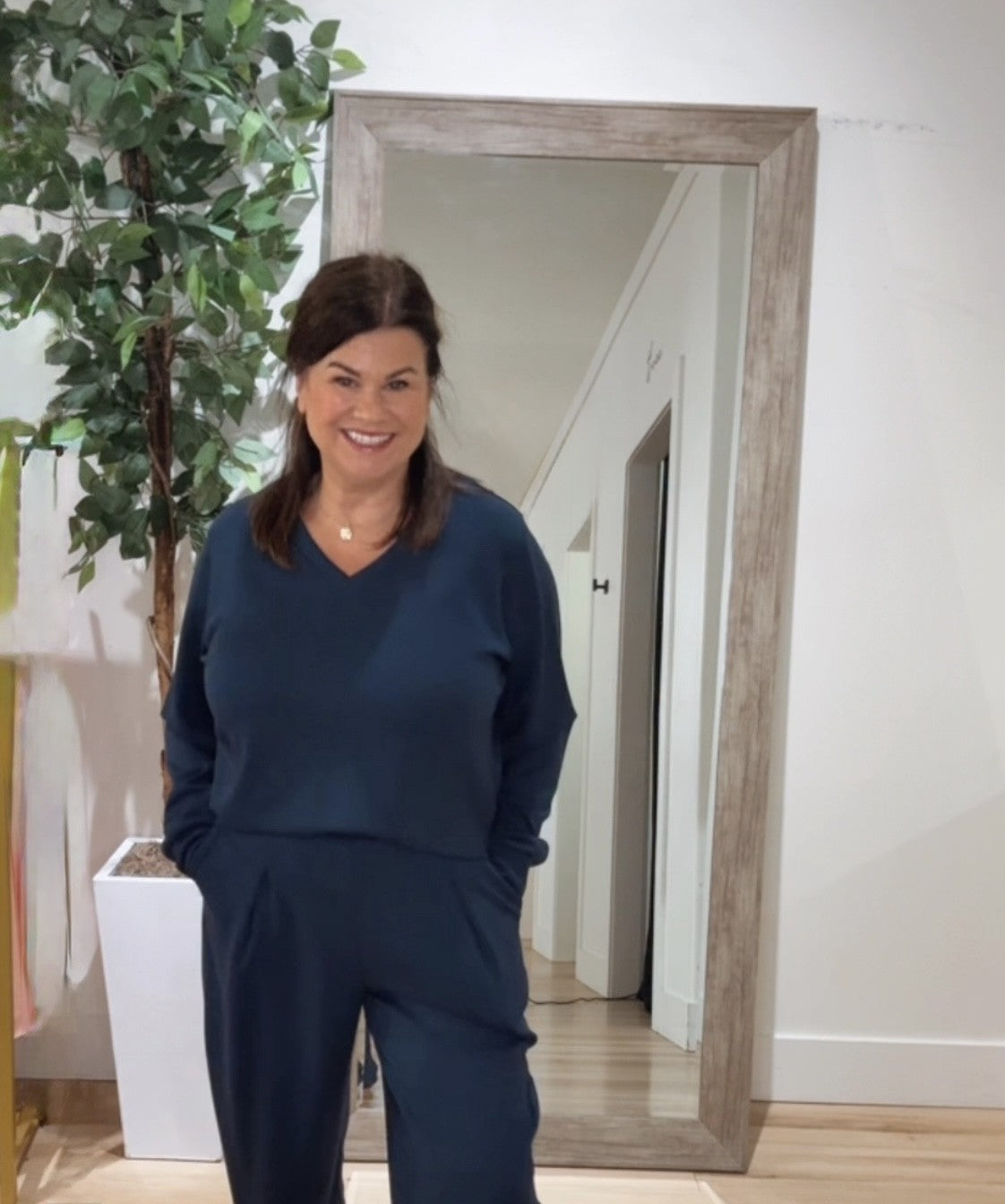 Aurora V Neck Pullover