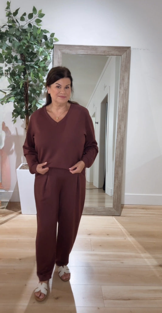 Aurora V Neck Pullover