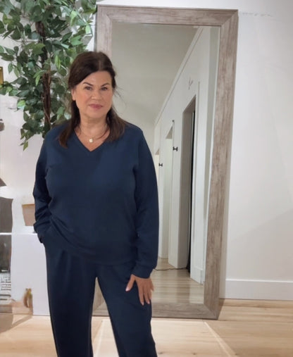 Aurora V Neck Pullover