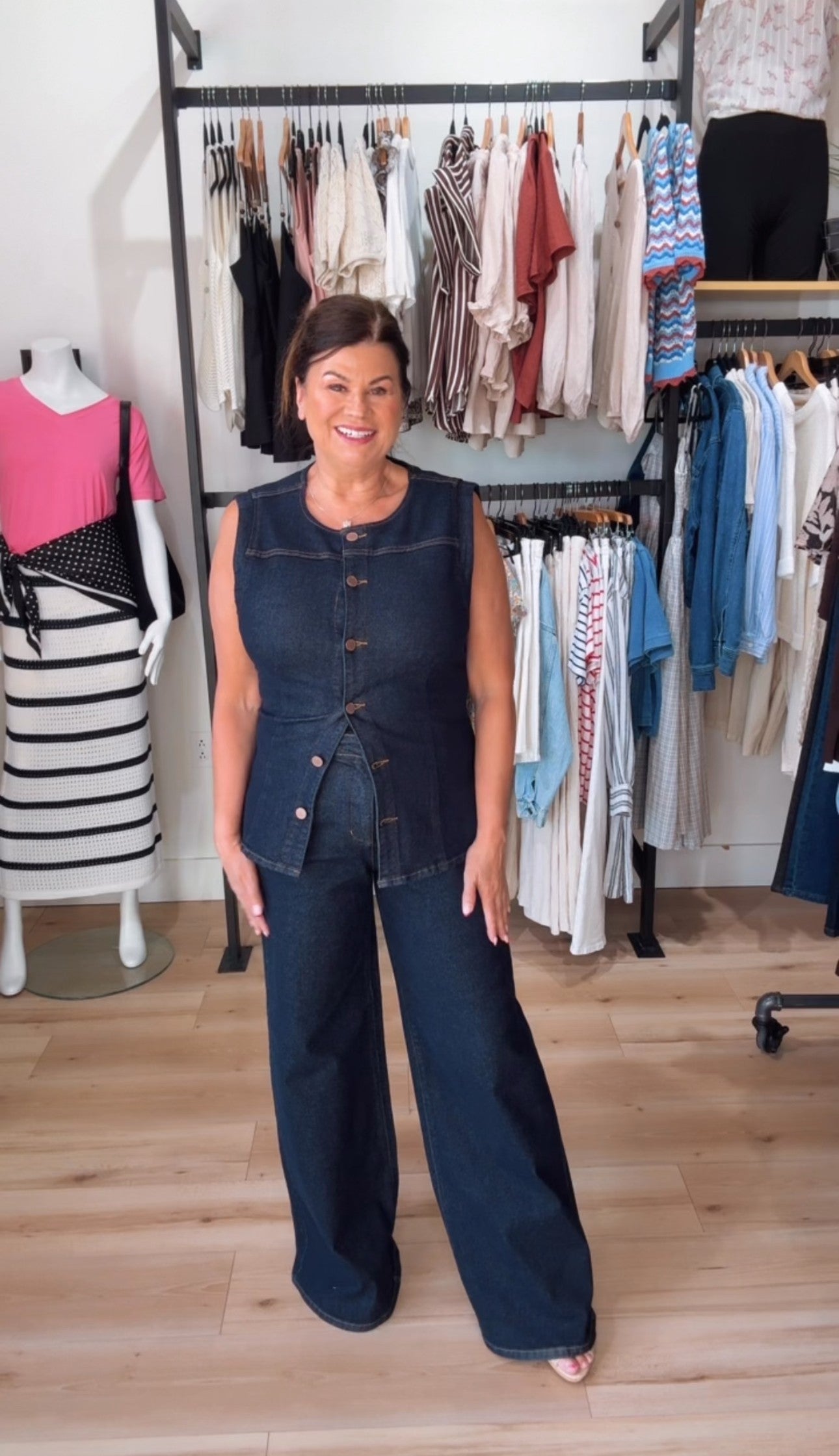 Damy Denim Waistcoat