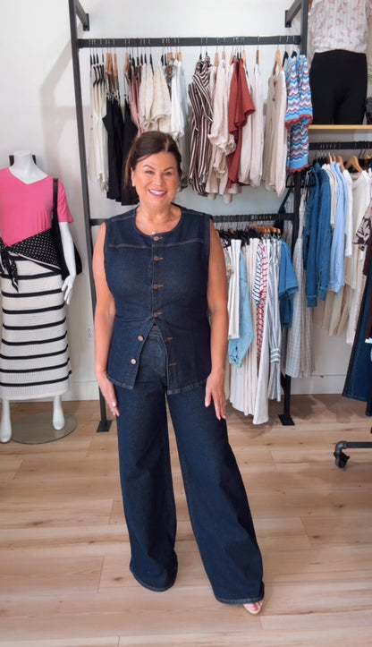 Damy Denim Waistcoat